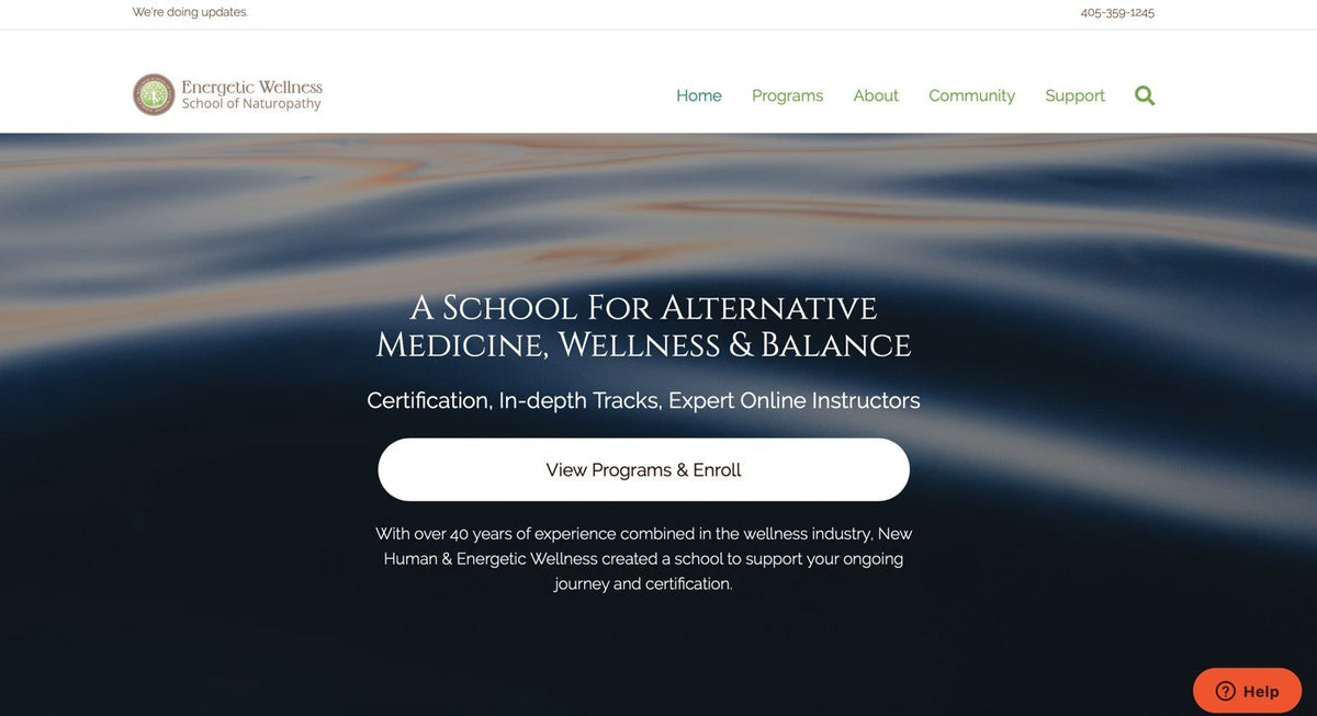 Earlier homepage: 2019