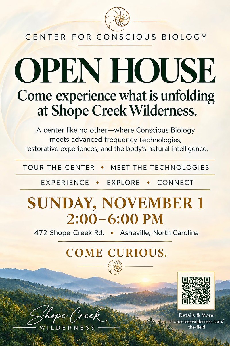 The flyer the panel sits in, unchanged apart from the code