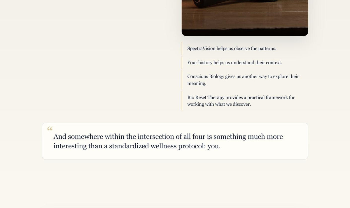 The pull quote closing the sequence