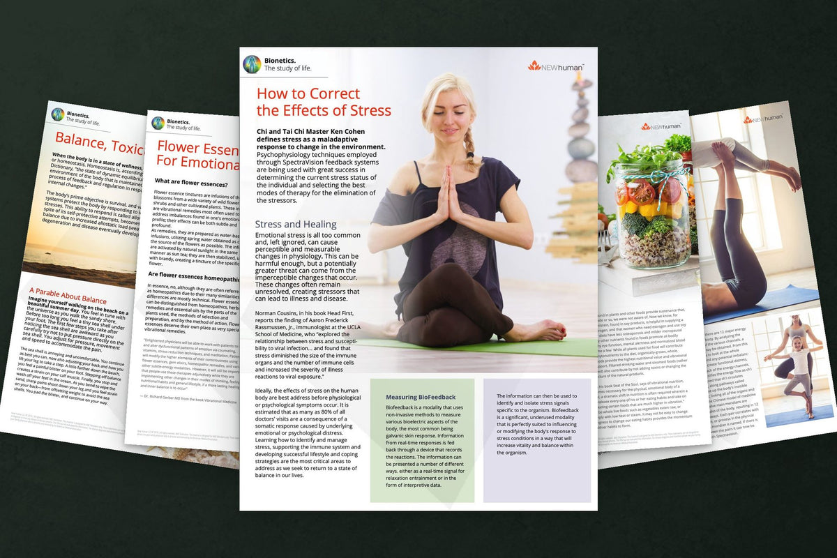 Bionetics Education Series: All five Bionetics flyer fronts