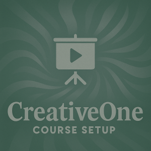 CreativeOne Course Setup Silver