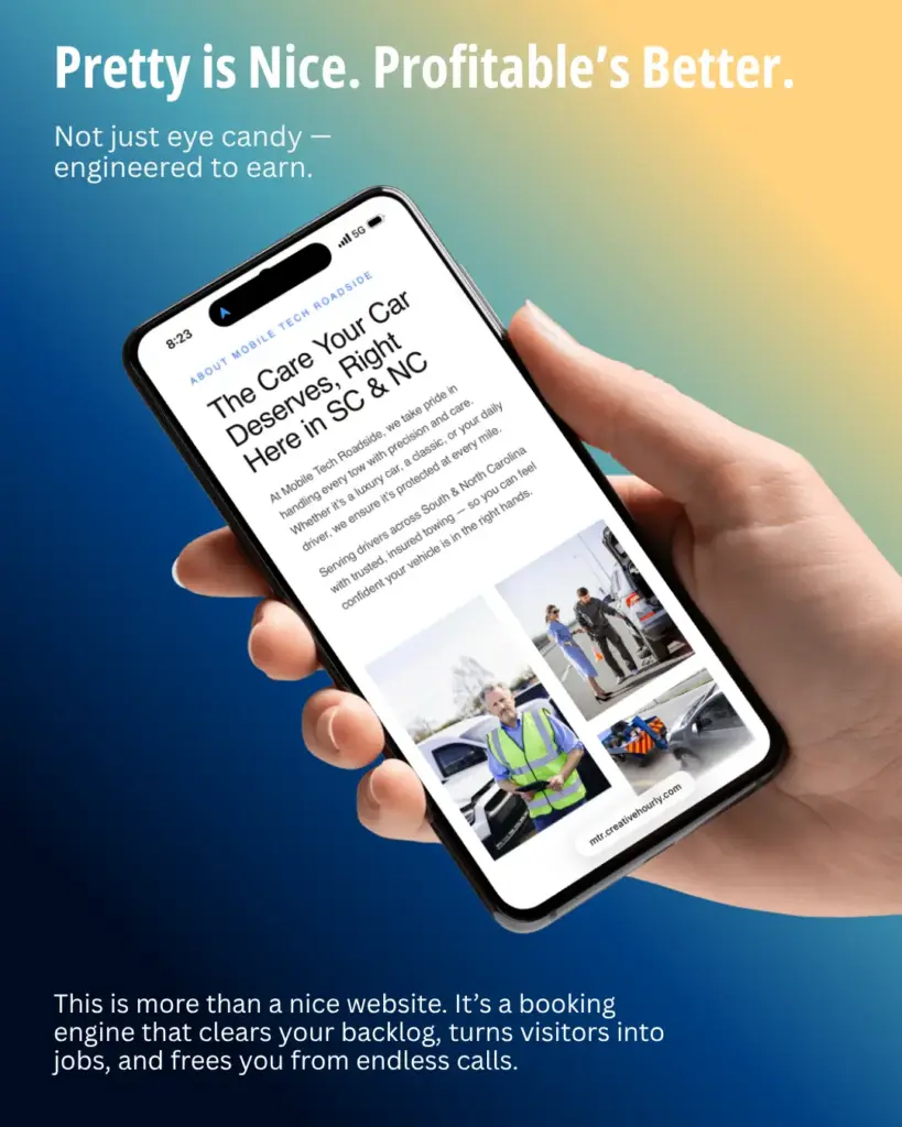 Pretty Is Nice. Profitable’s Better.